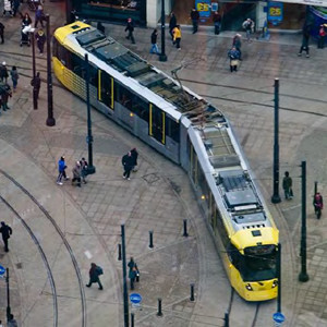 Manchester Metro City Centre Re-Railing