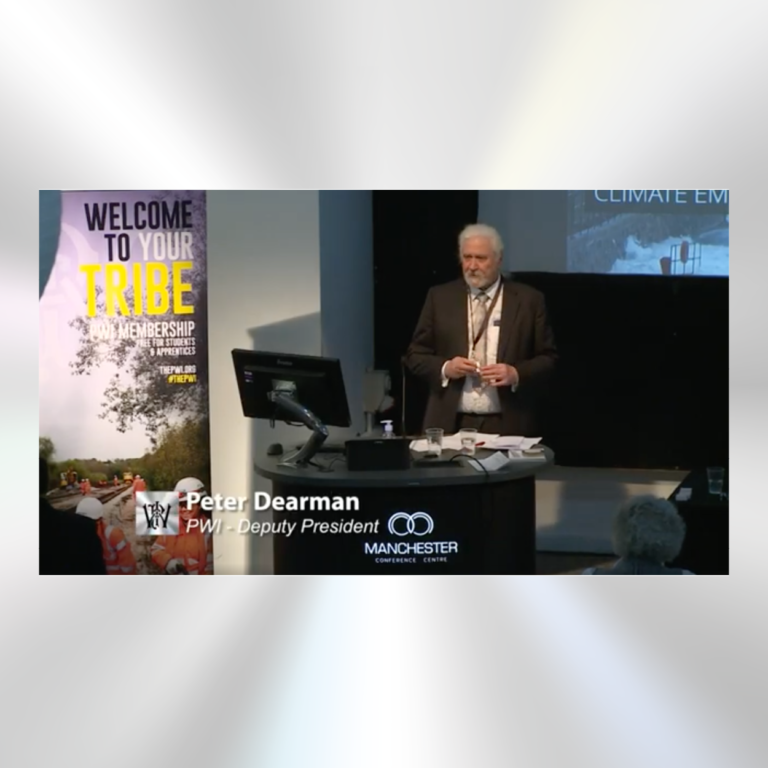 Afternoon Chair- Climate emergency & decarbonisation- The railway’s response