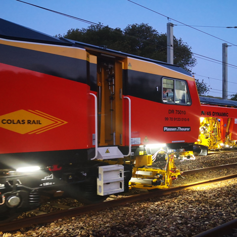 Using tamping machines