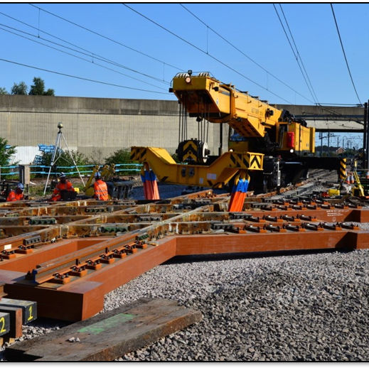 Composites & low carbon concrete sleepers
