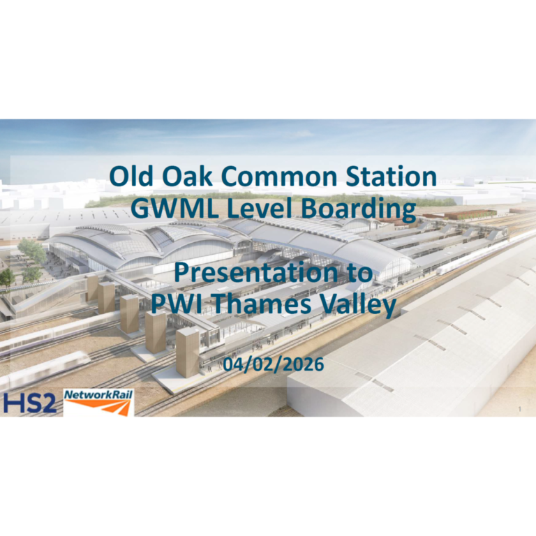 Level Boarding for Elizabeth Line Trains at Old Oak Common Station